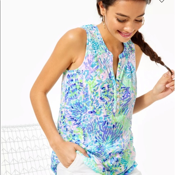 Lilly Pulitzer Top - Picture 2 of 5